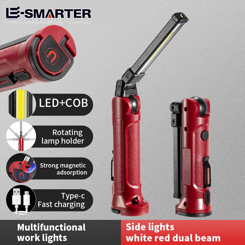 Outdoor Lighting Guide - COB LED Work Light Rechargeable Folding
