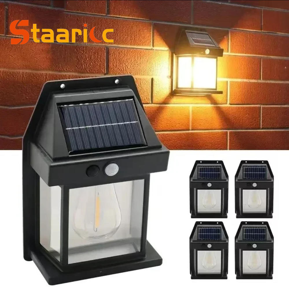 Outdoor Lighting Driveway - Outdoor Solar Tungsten Wall Light with