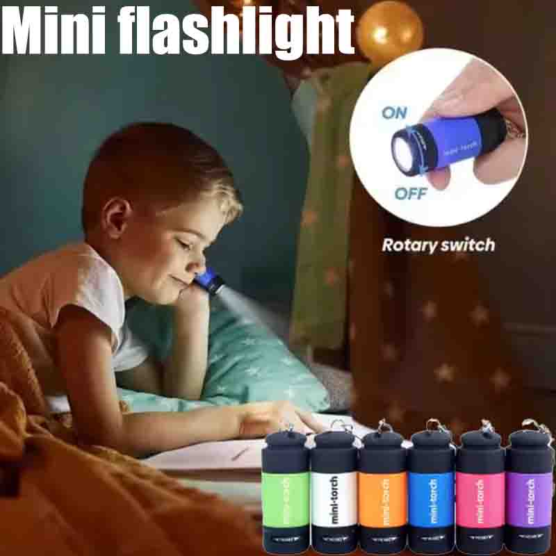 Outdoor Lighting Guide - USB Rechargeable Camping Mini Flashlight Strong