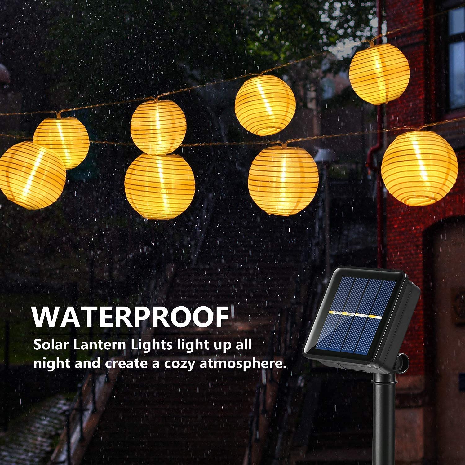 Waterproof Lantern Solar Strin - Solar Fairy String review and price