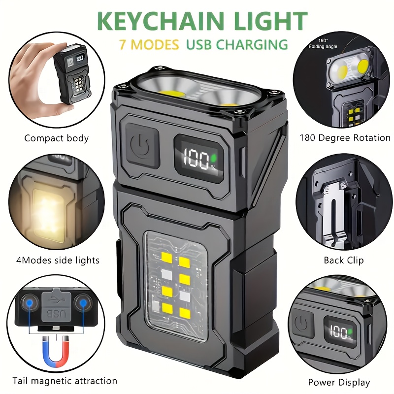 Mini Rechargeable LED Pocket F - Outdoor Lighting Guide review and price