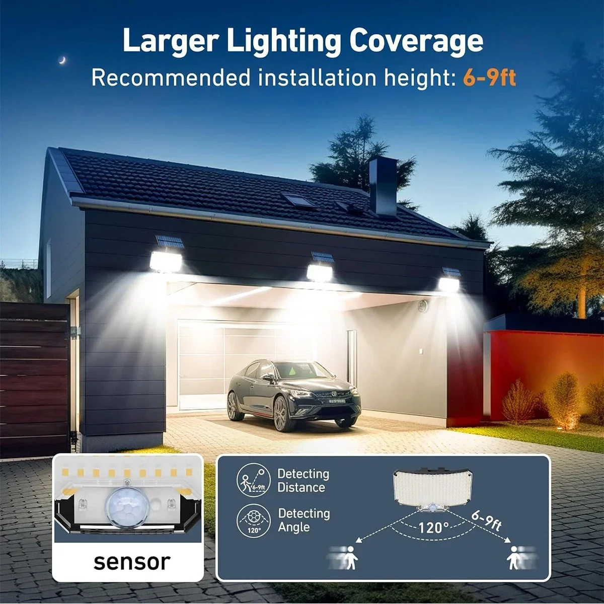 234LED Solar Outdoor Lights Mo - Outdoor Lighting Lamps review and price
