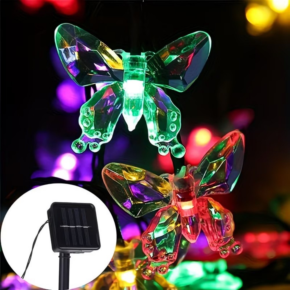 Crystal Butterfly Outdoor Fair - Solar Fairy String review and price