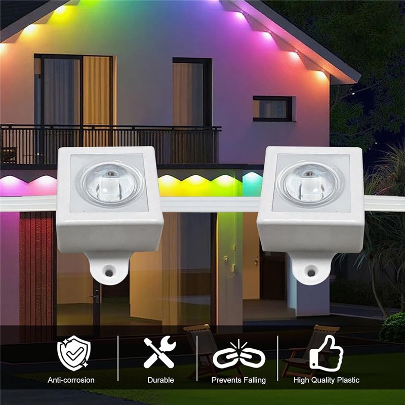 A74E-Secure Mounting Brackets  - Outdoor Lighting Govee review and price