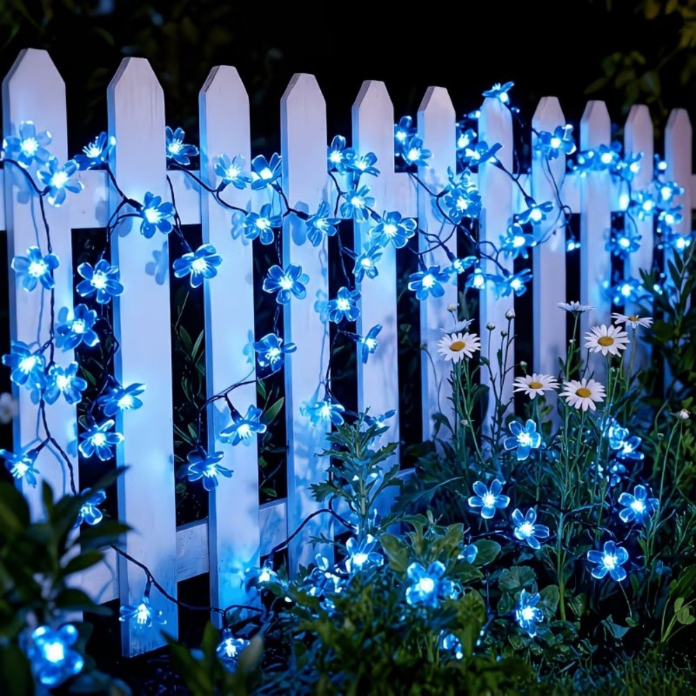 Solar Cherry Blossom Outdoor S - Solar Fairy String review and price