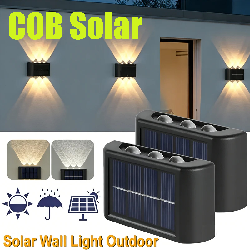 COB Solar Wall Lamp Outdoor Wa - Outdoor Lighting Lamps review and price