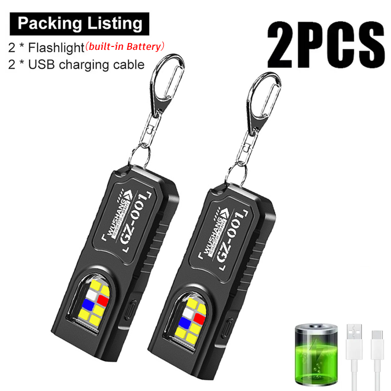 Multifunctional Keychain Flash - Outdoor Lighting Usb review and price