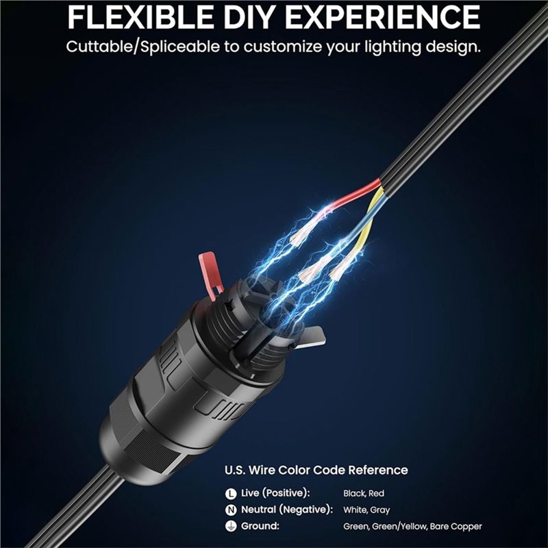 DT17 Waterproof Splice Connect - Outdoor Lighting Govee review and price