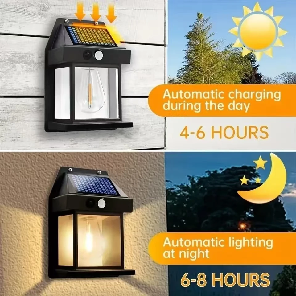 Outdoor Solar Tungsten Wall Li - Outdoor Lighting Driveway review and price