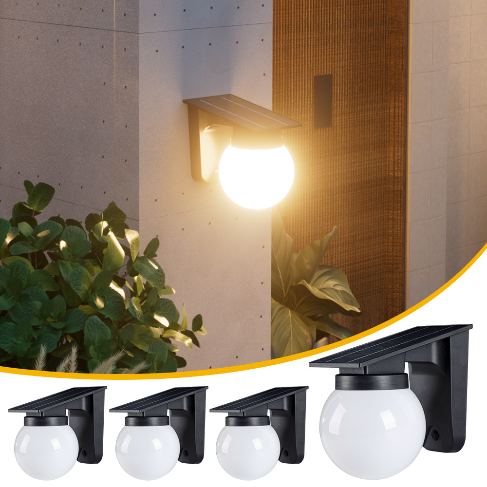 Solar Sphere Wall Lights Outdo - Outdoor Lighting Driveway review and price