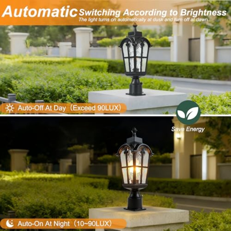 Sensor Outdoor Post Lights Wat - Outdoor Lighting Lamps review and price