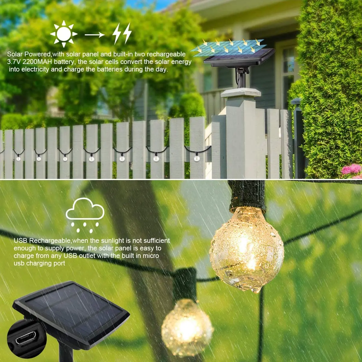 100/50/25ft Solar Led String L - Solar Fairy String review and price
