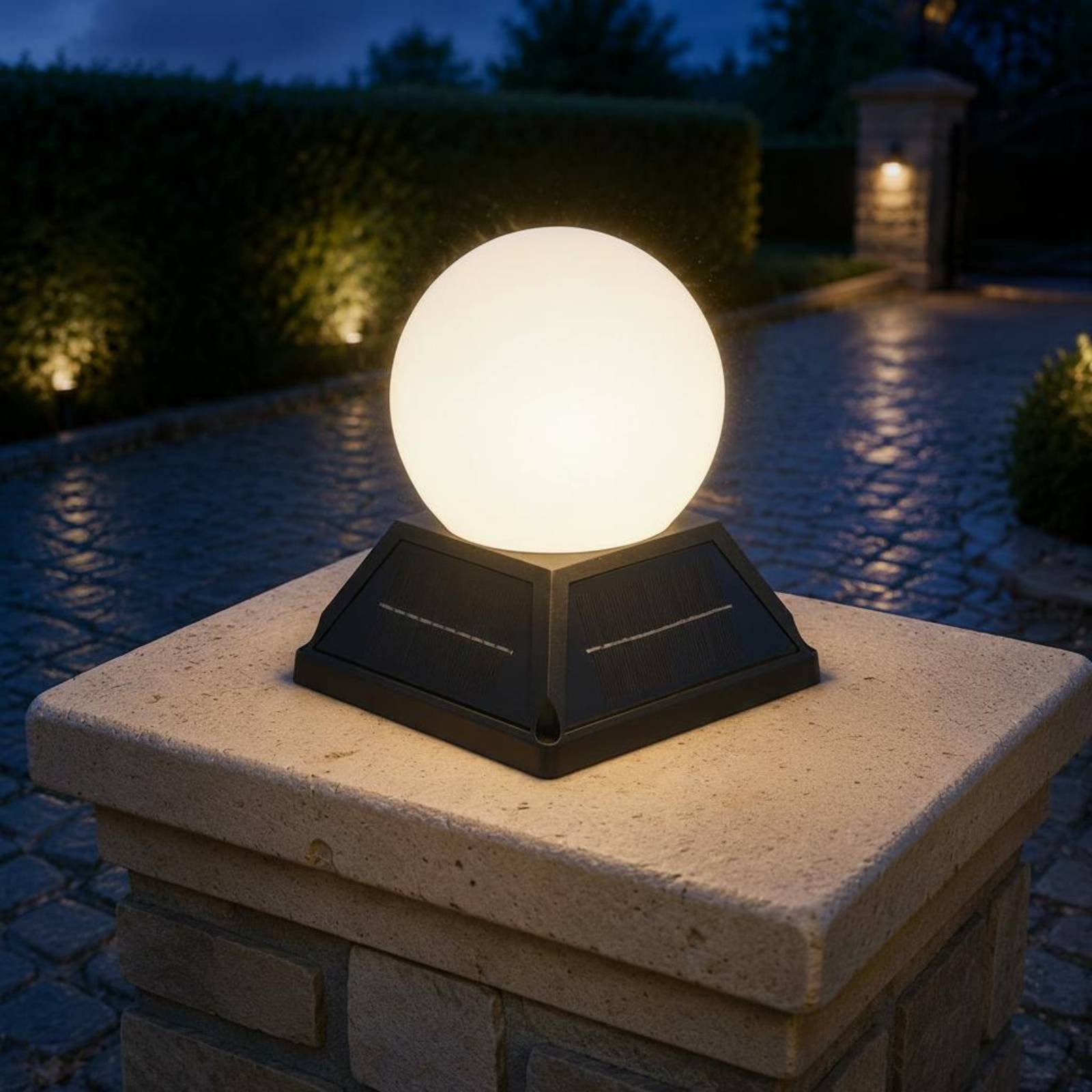 Solar Post Cap Light Wireless  - Outdoor Lighting Ip65 review and price