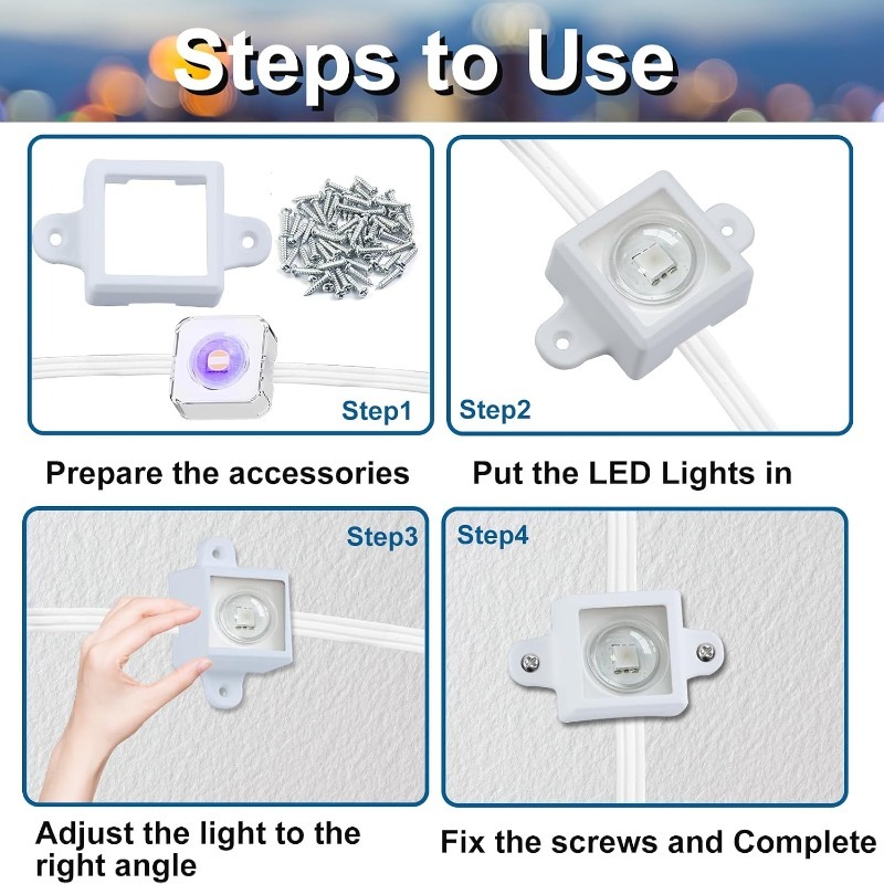 36pcs Outdoor Light Clips with - Outdoor Lighting Govee review and price