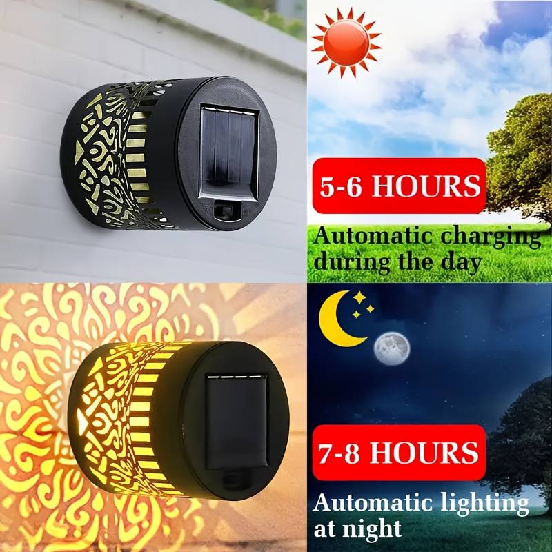 2-Pack Solar Garden Lights IP6 - Outdoor Lighting Driveway review and price