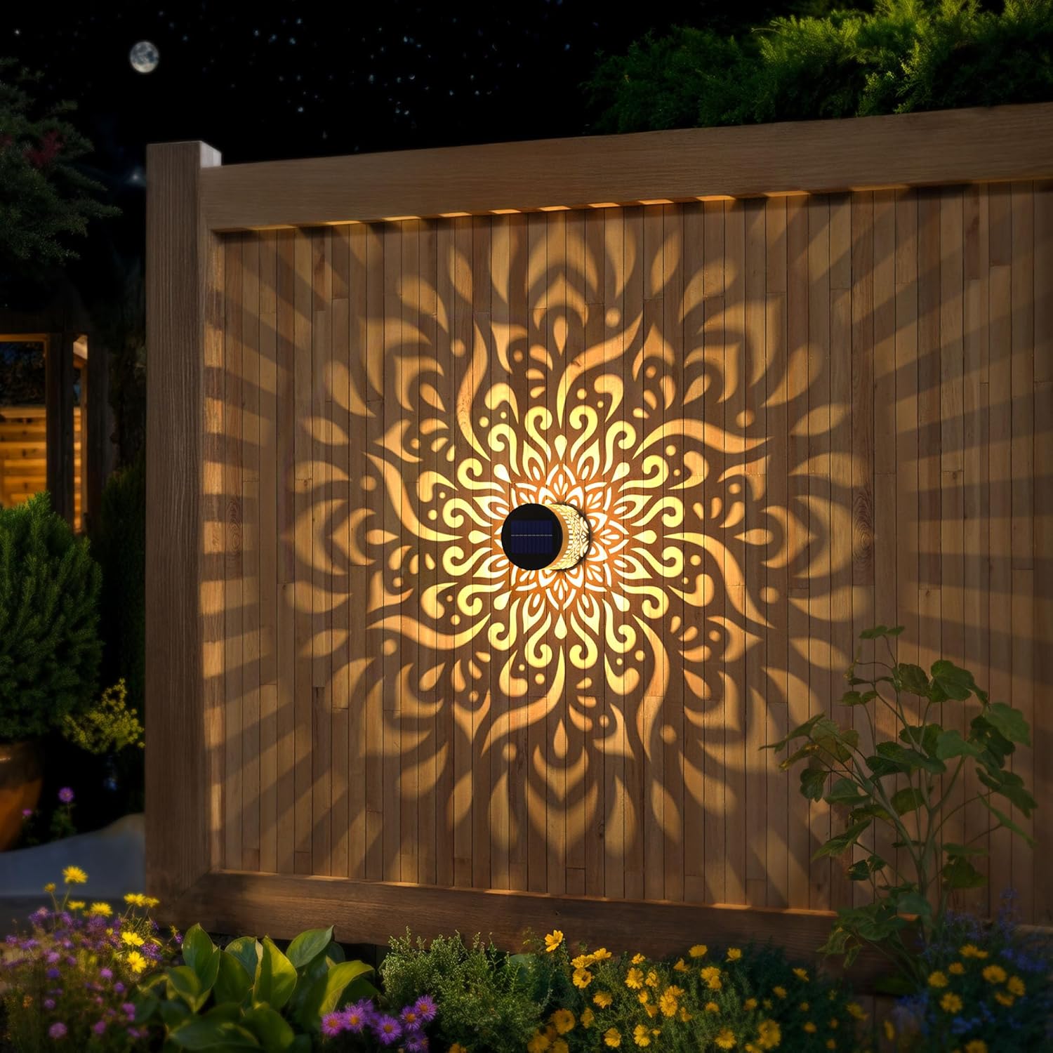 2-Pack Solar Garden Lights IP6 - Outdoor Lighting Driveway review and price