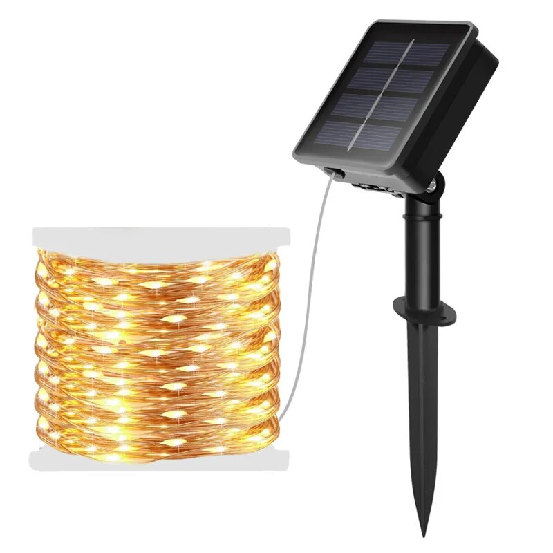 100 LED Solar Fairy Waterproof - Solar Fairy String review and price