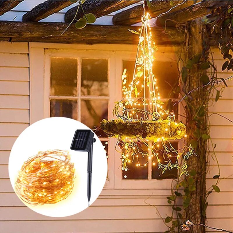 100 LED Solar Fairy Waterproof - Solar Fairy String review and price