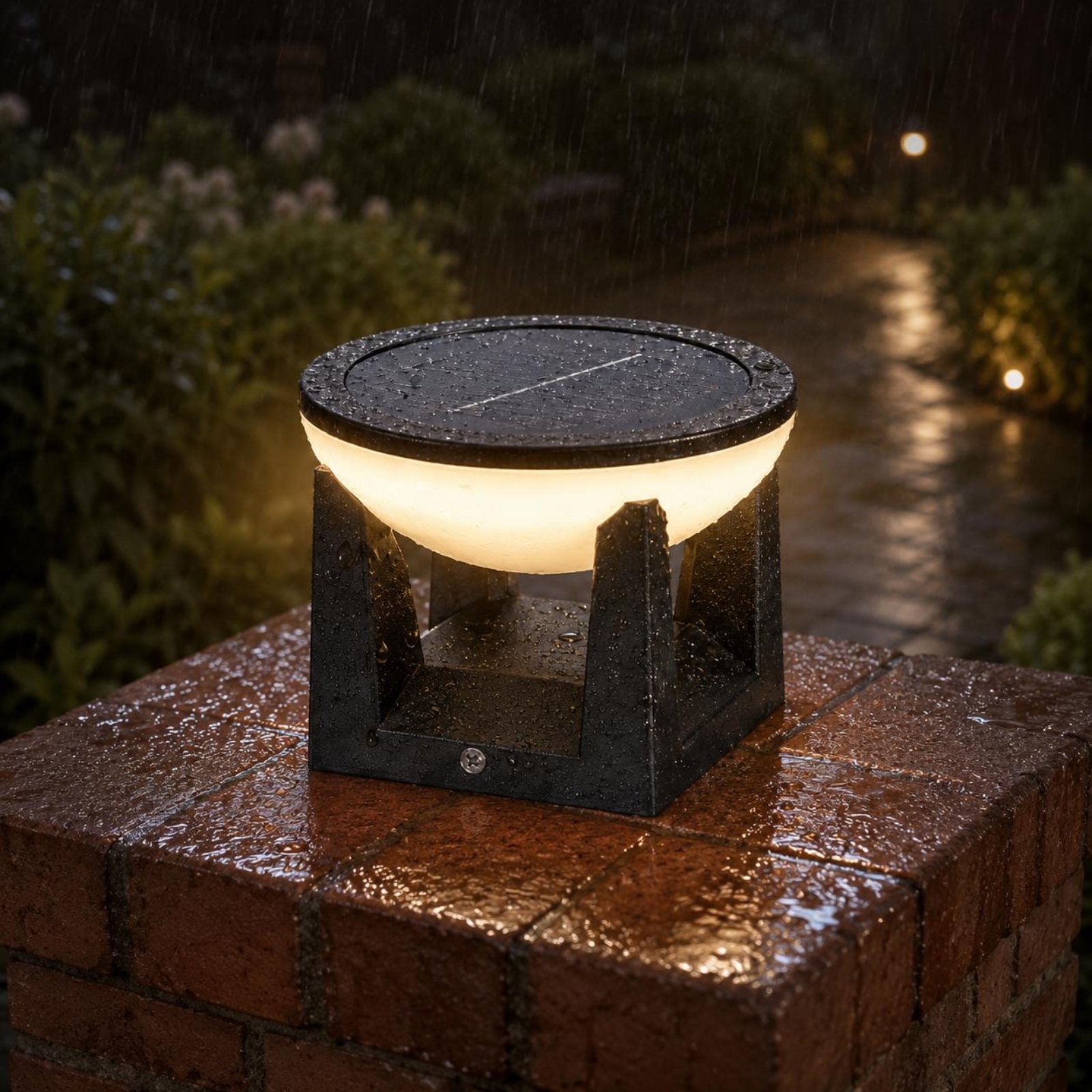 Solar Post Light Easy to Insta - Outdoor Lighting Ip65 review and price