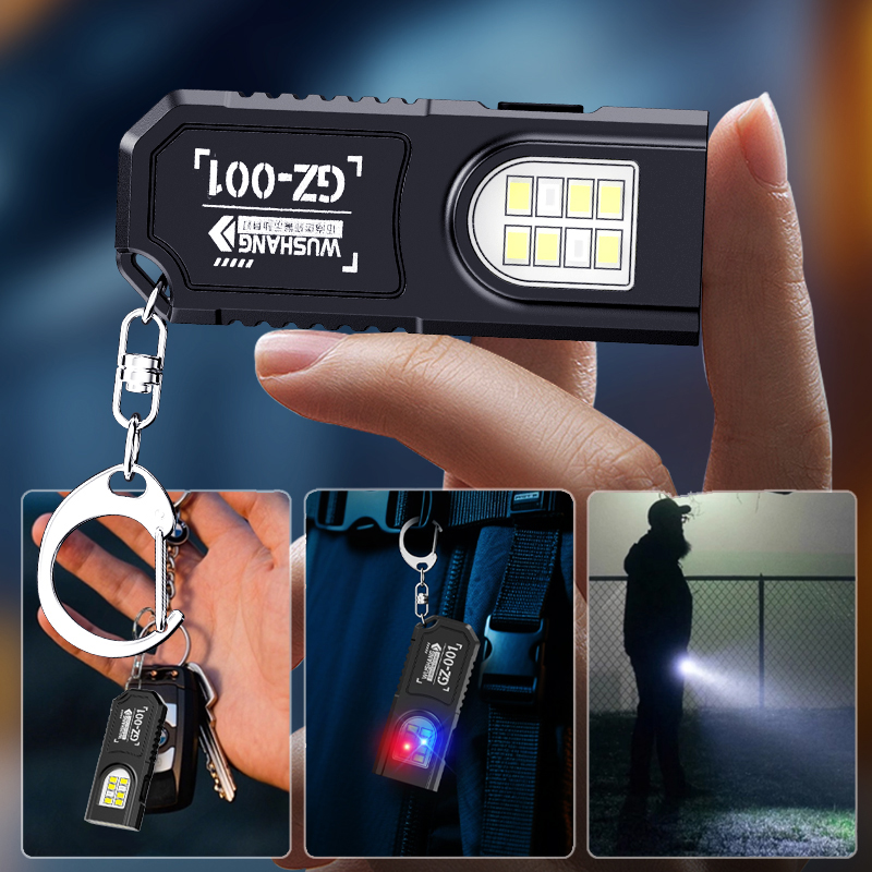Portable Keychain LED COB Flas - Outdoor Lighting Usb review and price