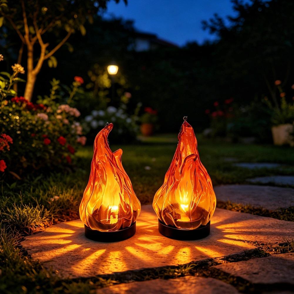 Solar Flame Hanging Lantern Li - Outdoor Lighting Ip65 review and price