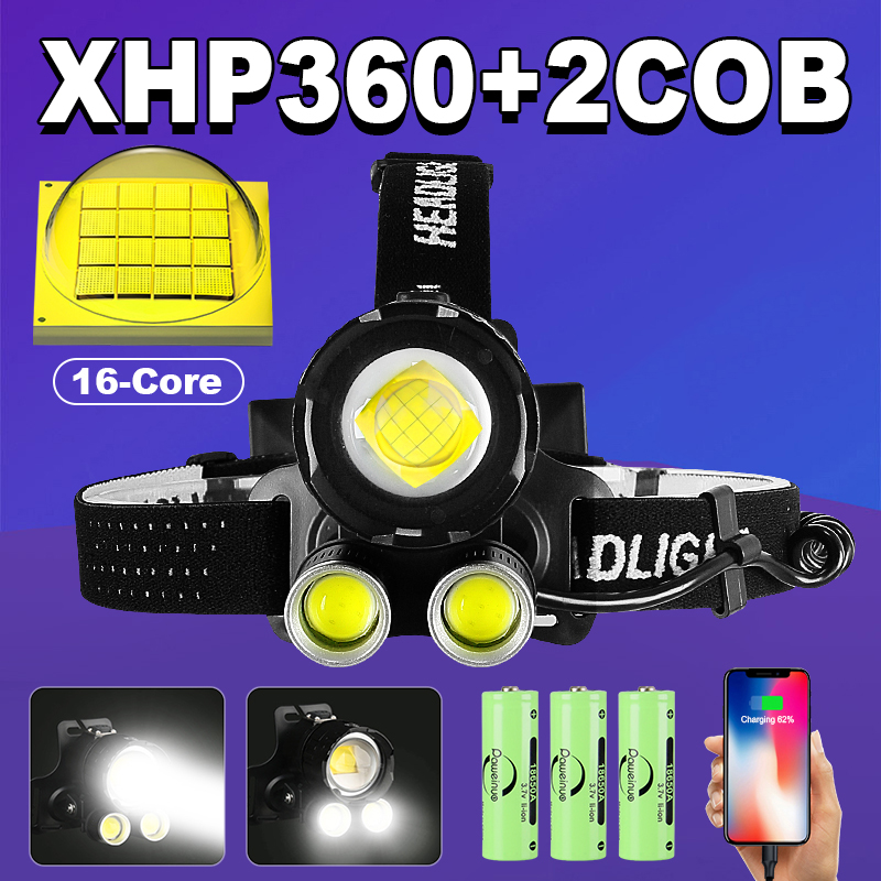 Most Powerful XHP360 Led Headl - Outdoor Lighting At Lowe'S review and price