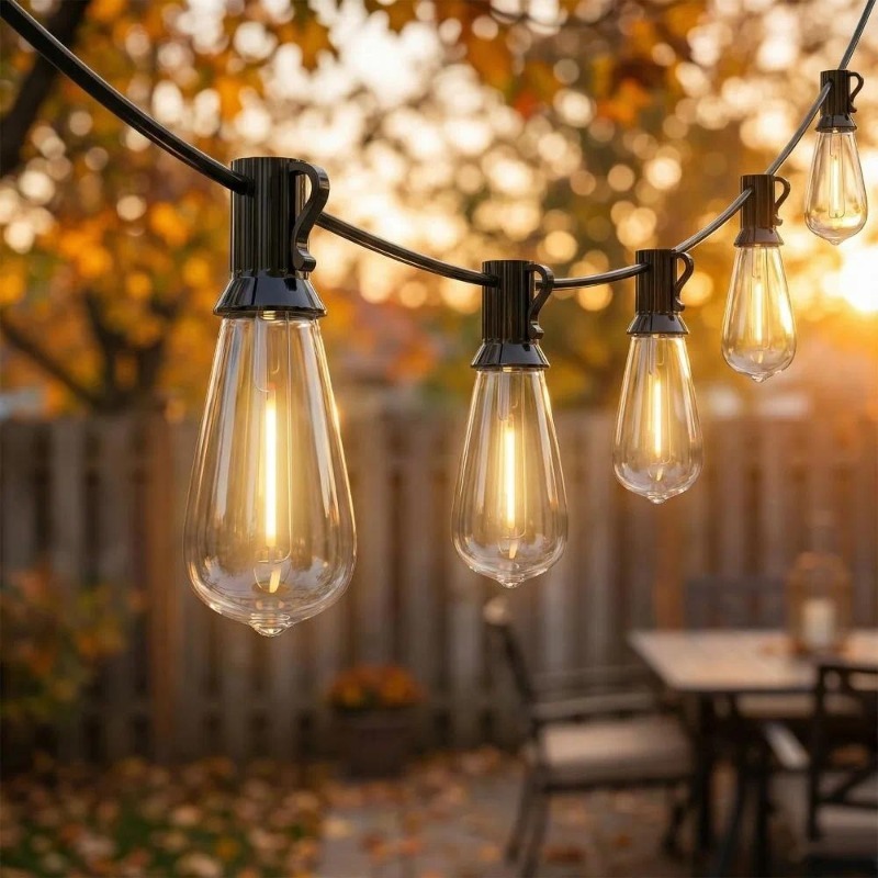 Outdoor Solar LED Papaya Fairy - Solar Fairy String review and price