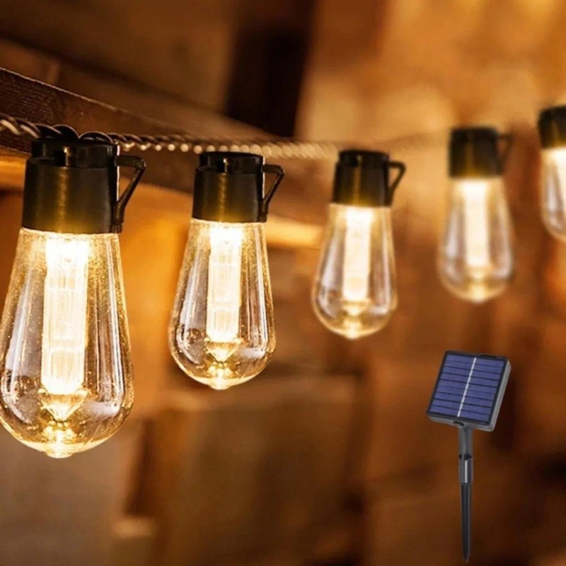 Outdoor Solar LED Papaya Fairy - Solar Fairy String review and price