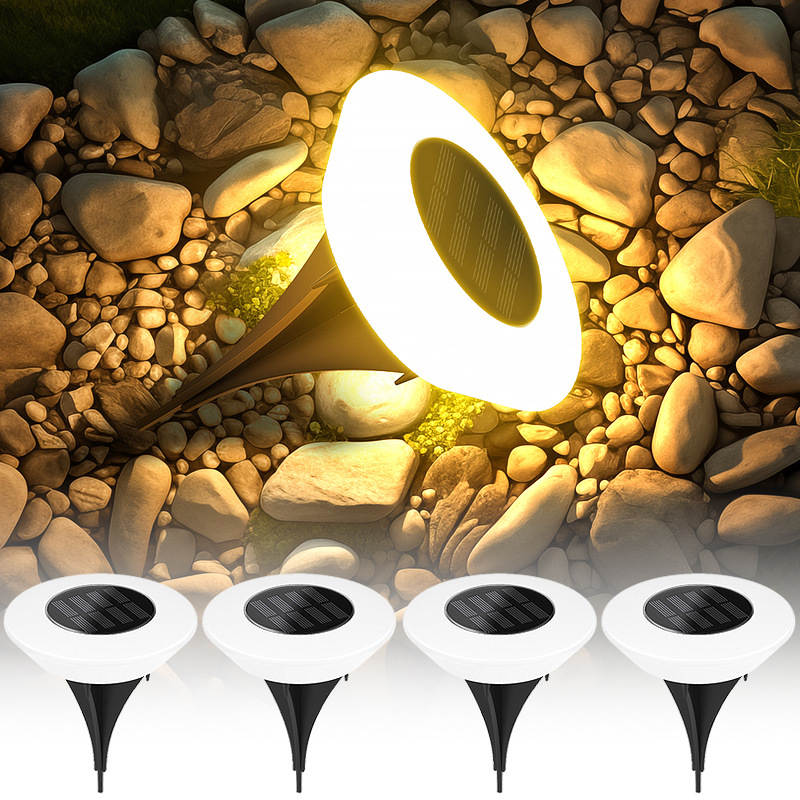 1/4 PCS Solar Ground Lights, C - Outdoor Lighting Driveway review and price